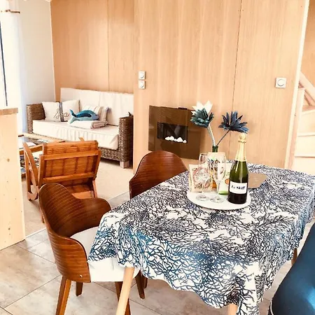 Escale A 2 Dans Le Skiff, Bord De Mer Et Spa Barneville-Carteret Exterior photo